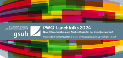 Angebotsflyer der PWQ-Lunchtalks 2024